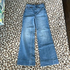 JCrew size 25 wide leg jeans